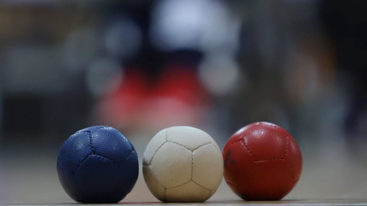 Entrenamiento de Boccia